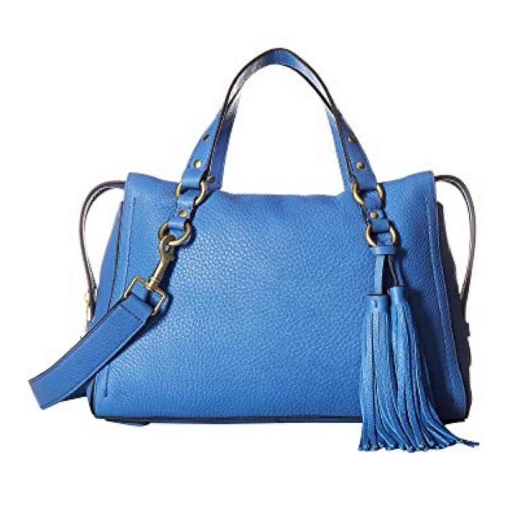 Cole Haan Cassidy Satchel Riverside Blue